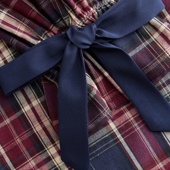 Cider Navy Burgundy Plaid 2-Piece Holiday Pajama Loungewear Set Medium NWT - Picture 7 of 8